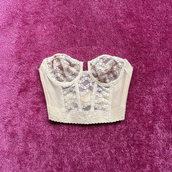 Nude Lace Bustier (S)