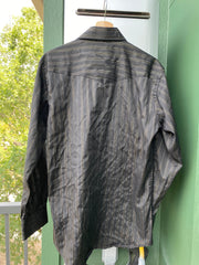 Vintage 90s Crazy Cowboy Pearl Snap (L/XL)