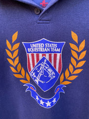 Vintage 70s USA Equestrian Team Sweatshirt (XL)