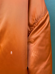 Vintage Y2K University of Texas Satin Spell Out Jacket (XL/XXL)