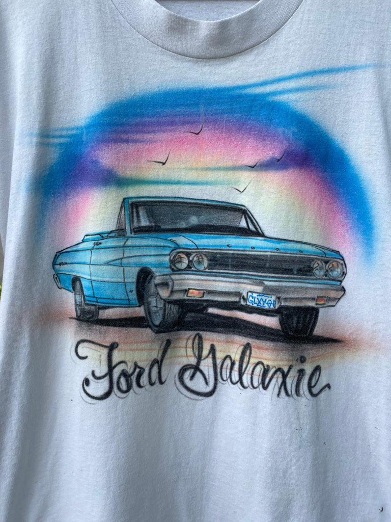 Vintage 80s Airbrushed Ford Galaxie Tee (L/XL)