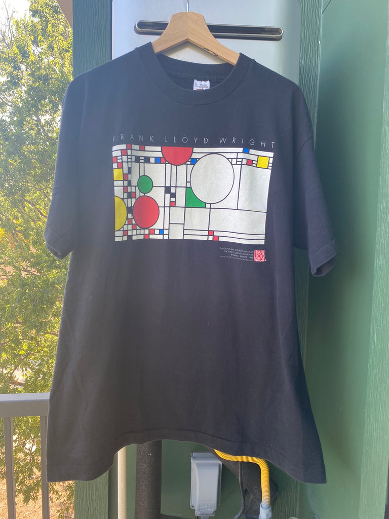 Vintage 90s Frank Llyod Wright Art Tee (L/XL)