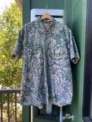 Vintage 90s Camo Shirt (XXL)