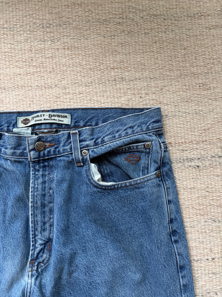 Vintage 90s Harley Davidson Jeans (34)