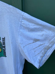 Vintage 70s Rio Brazil Distressed Baby Tee (S/M)