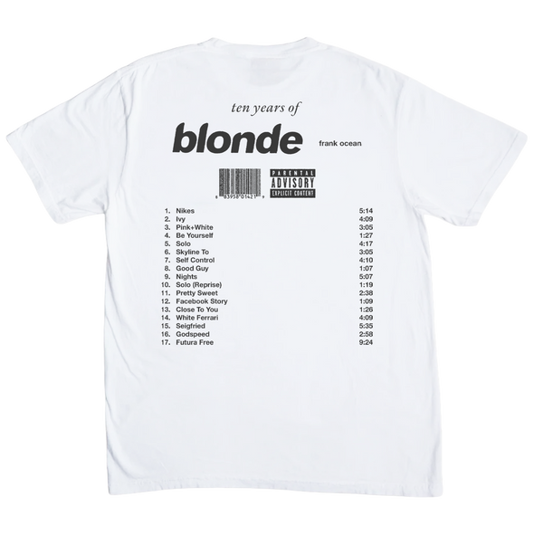 Blonde - Ships Week of 9/28