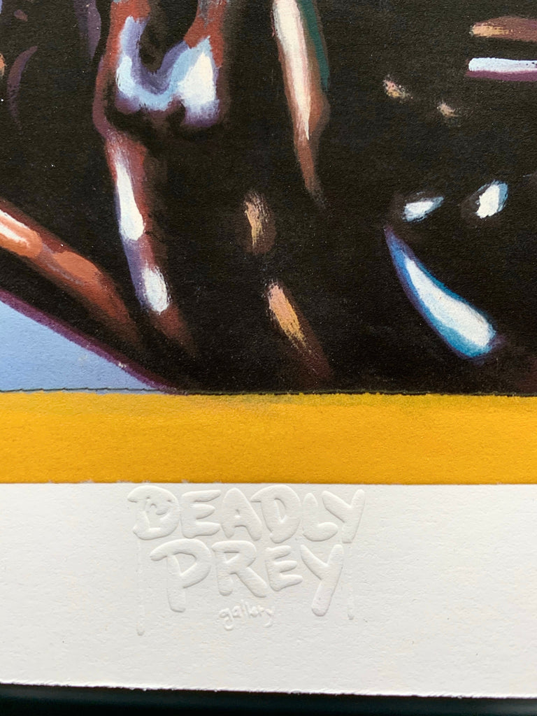 PURPLE RAIN - Archival Giclée Print from Static Medium by Heavy J (Artist’s Proof)