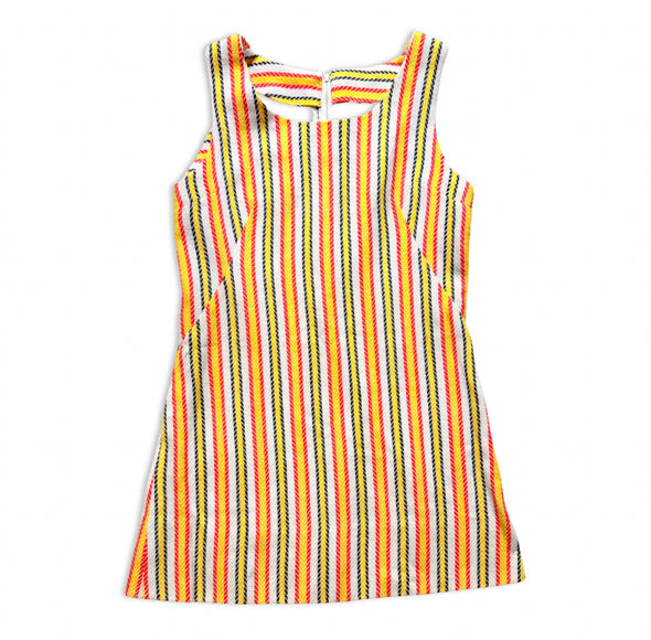70s Mini Striped Dress