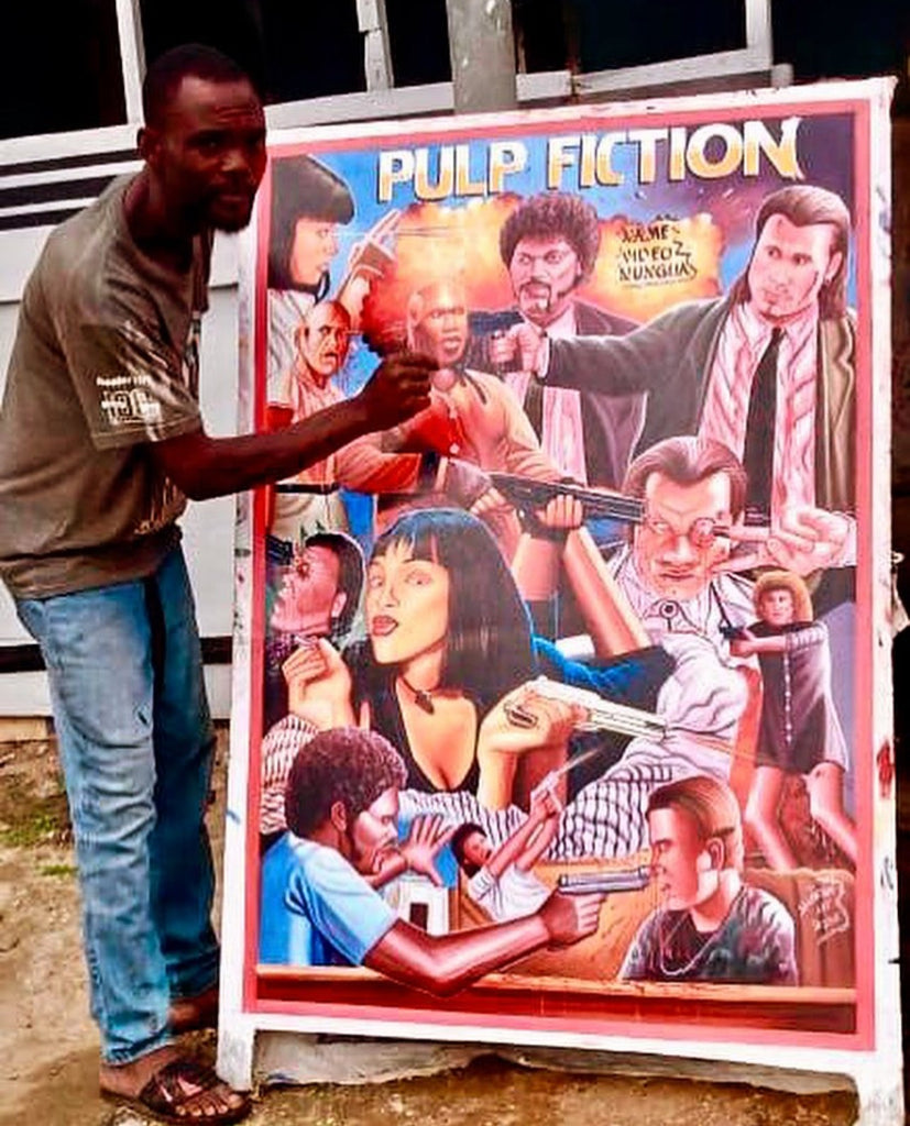 Pulp Fiction - Limited Edition Archival Giclée Print from Static Medium by Salvation