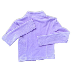 Y2K Velour Zipup Shacket