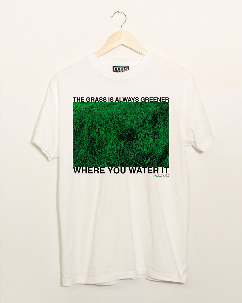 Grass Is Always Greener - White
