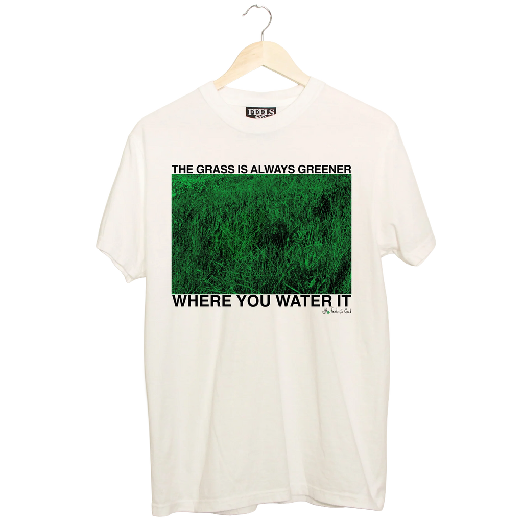 Grass Is Always Greener - White