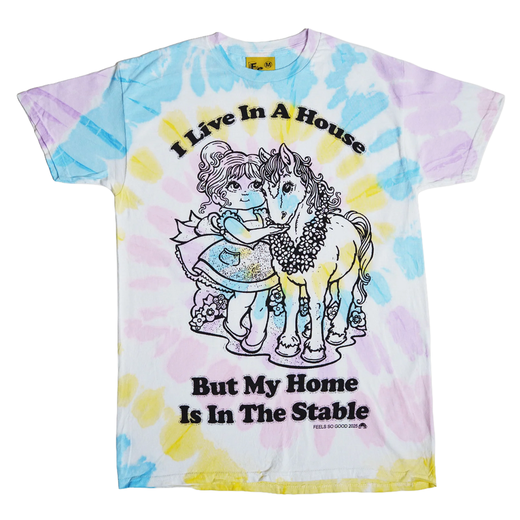 Horse Girl Tie Dye