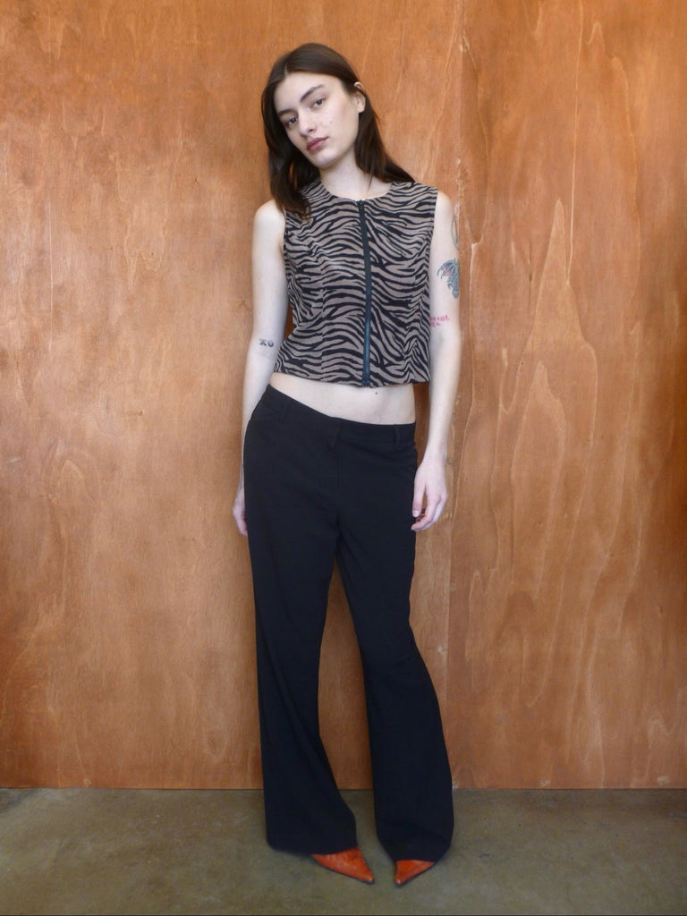 Black Wide Leg Trouser (10)