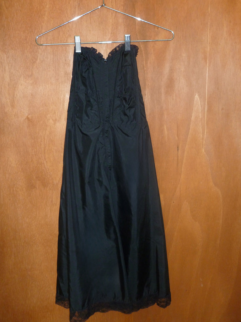 Strapless Lace-Detail Corset Dress (S)