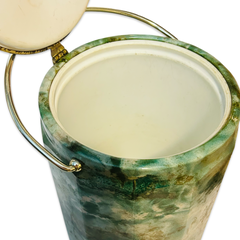 MCM Gold Marbled Ice Bucket