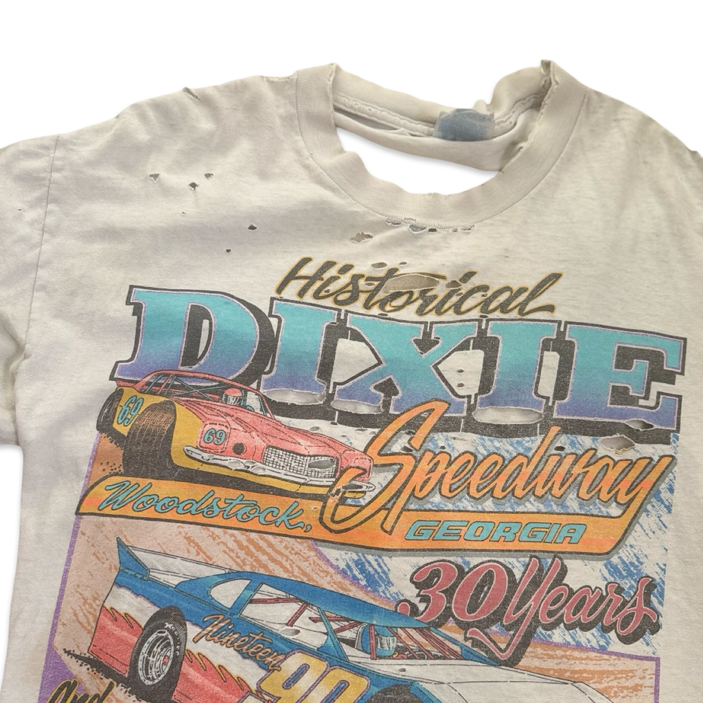 Vintage 1999 Trashed Dixie Speedway Tee