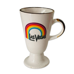 Vintage 70s Las Vegas Rainbow Mug
