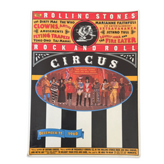 Vintage The Rolling Stones Rock n Roll Circus Music Book