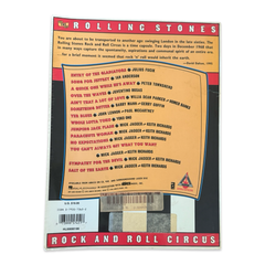Vintage The Rolling Stones Rock n Roll Circus Music Book