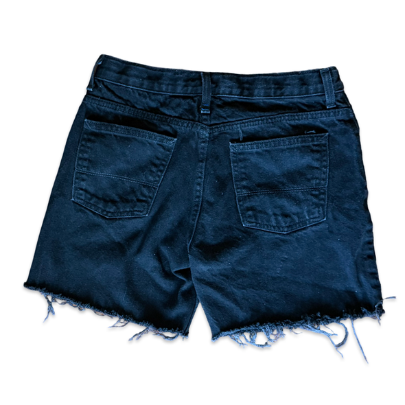 Vintage Faded Black Cutoff Shorts (28”)