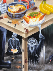 MF DOOM Mm..Food - Archival Giclée Print from Static Medium by Mr. Nana Agyq (Artist’s Proof)