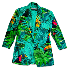 Vintage 90s Tropical Suit Set