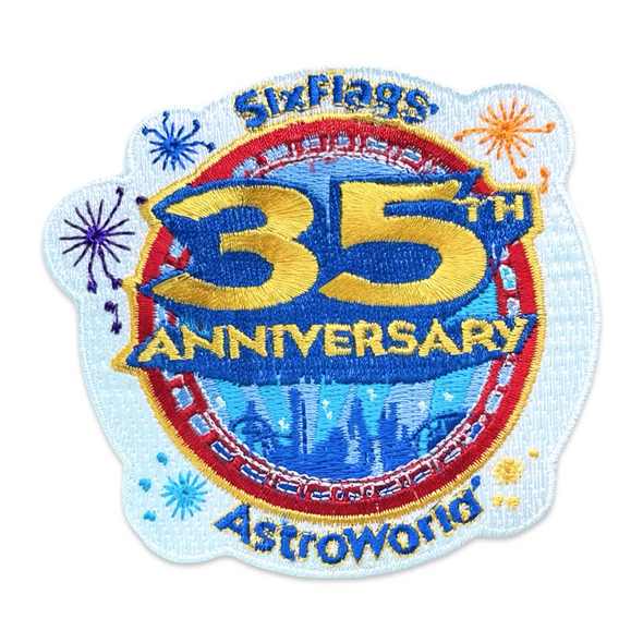 Vintage Astroworld 35th Anniversary Patch