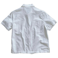 Vintage 90s White Embroidered Top (S)