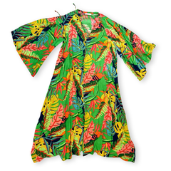 Vintage Tropics Buttondown Dress