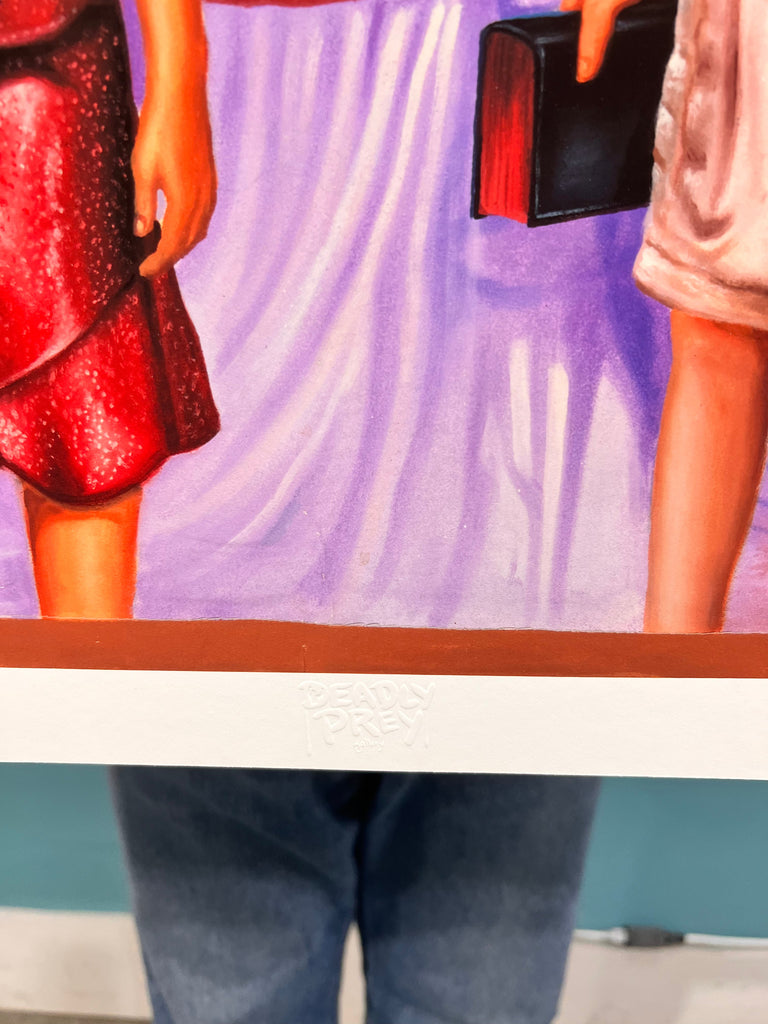 The Righteous Gemstones - Limited Edition Archival Giclée Print from Static Medium by Stoger