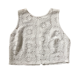 Vintage Bisou Mesh Tank (L)