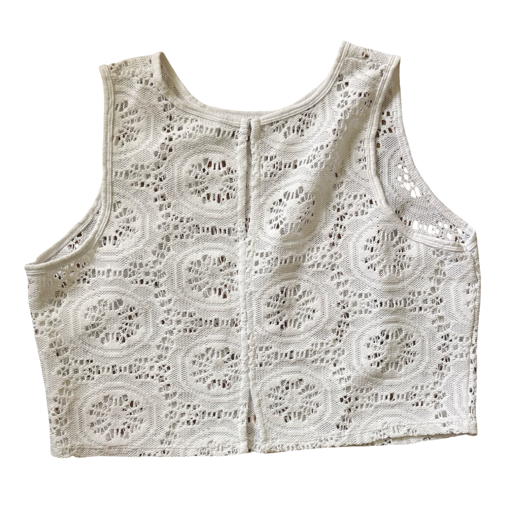 Vintage Bisou Mesh Tank (L)