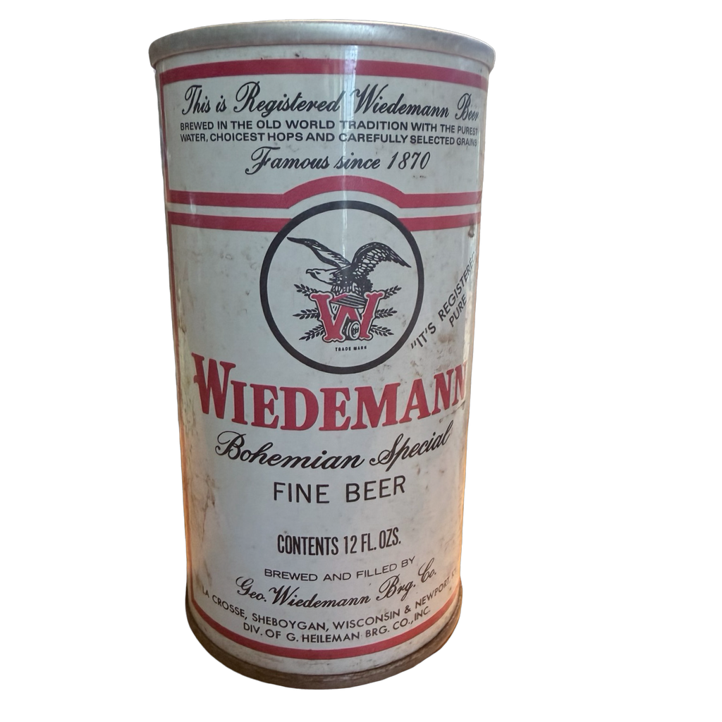 Vintage Wiedemann Bohemian Special Pull Top Beer Can