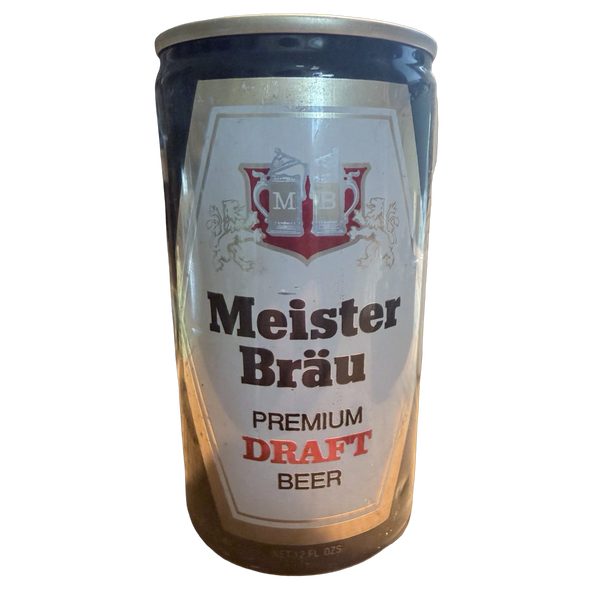 Vintage Meister Brau Pull Top Beer Can