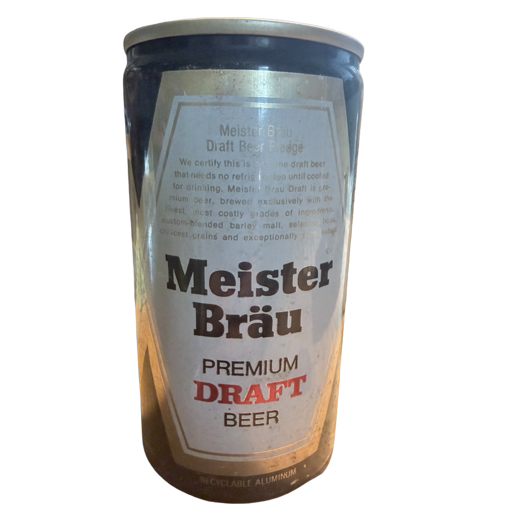 Vintage Meister Brau Pull Top Beer Can