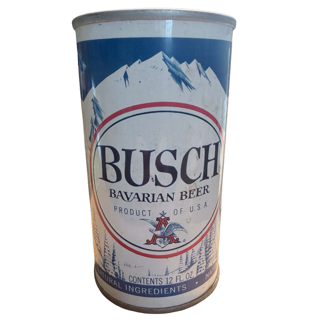Vintage Busch Pull Top Beer Can