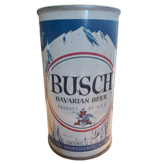 Vintage Busch Pull Top Beer Can
