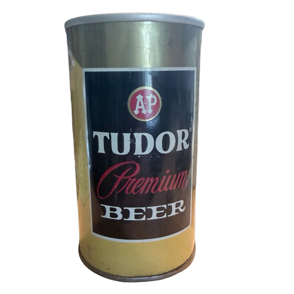 Vintage Tudor Pull Top Beer Can