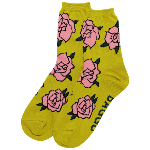 Baggu Crew Sock - Rose