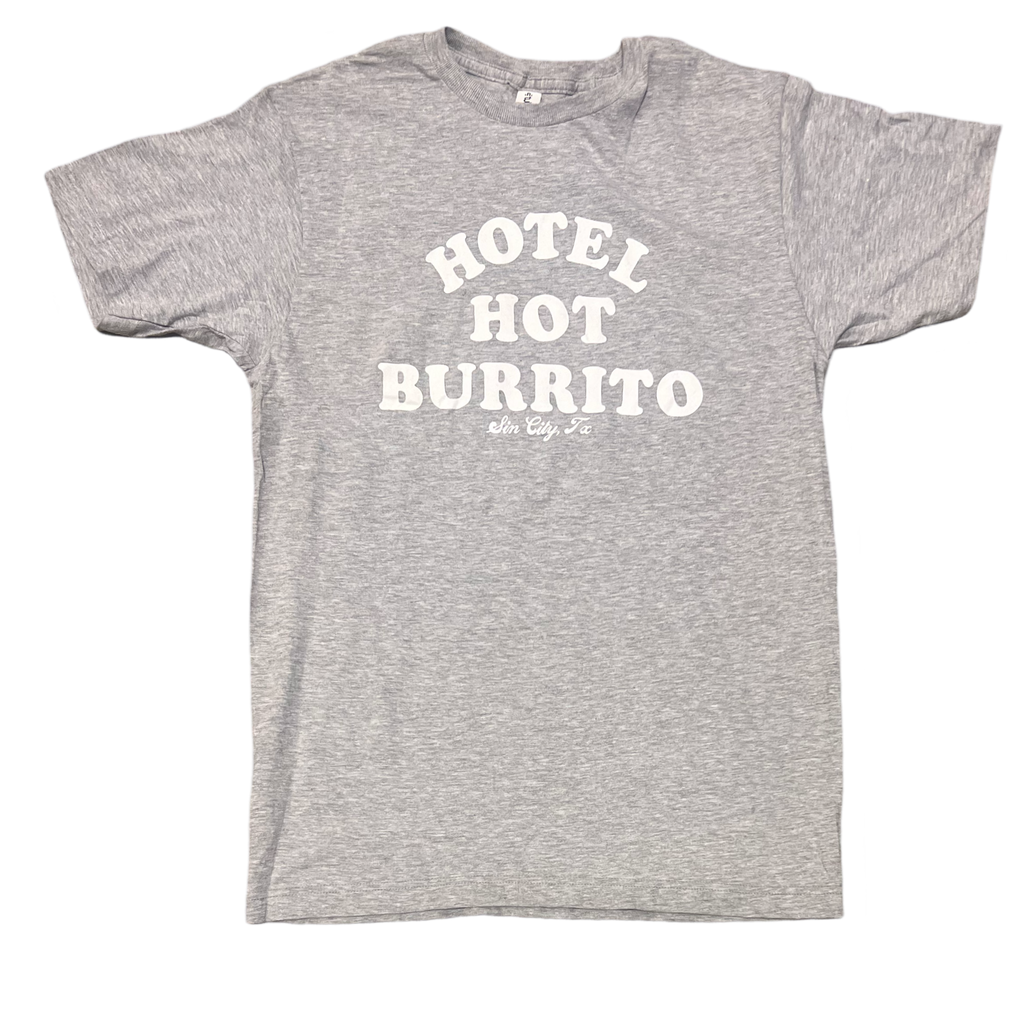 Hotel Hot Burrito Tee Grey