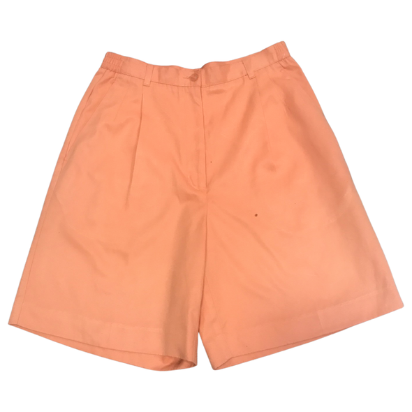 Vintage 90s Orangesicle Tennis Shorts (M)
