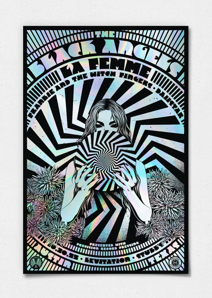 The Black Angels Poster by Simon Berndt