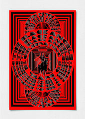 The Black Angels Poster by Christian Bland