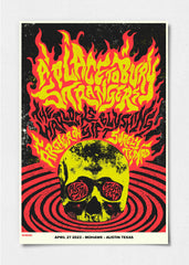 A Place to Bury Strangers Poster by We Three Club