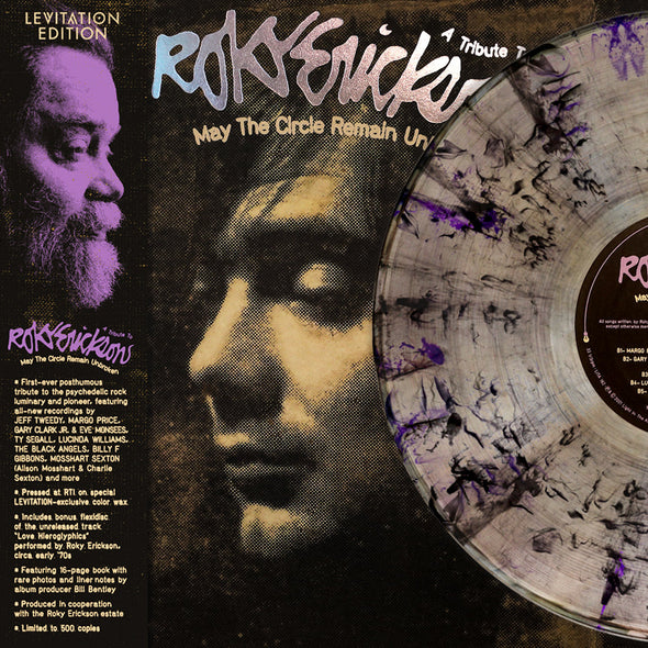 May The Circle Remain Unbroken: A Tribute To Roky Erickson (Levitation Edition) w/ Bonus Flexi