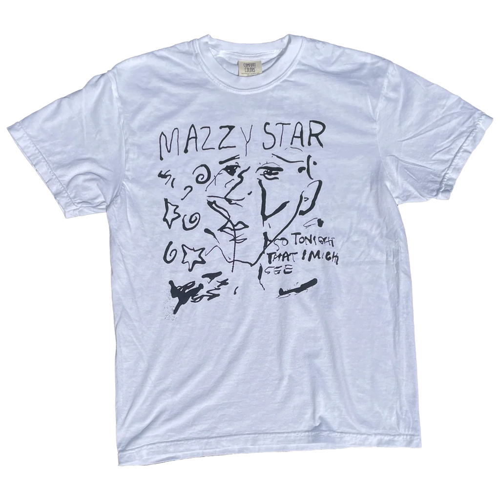 Mazzy Star Tee - White - Ships Week of 9/21 – Feels So Good