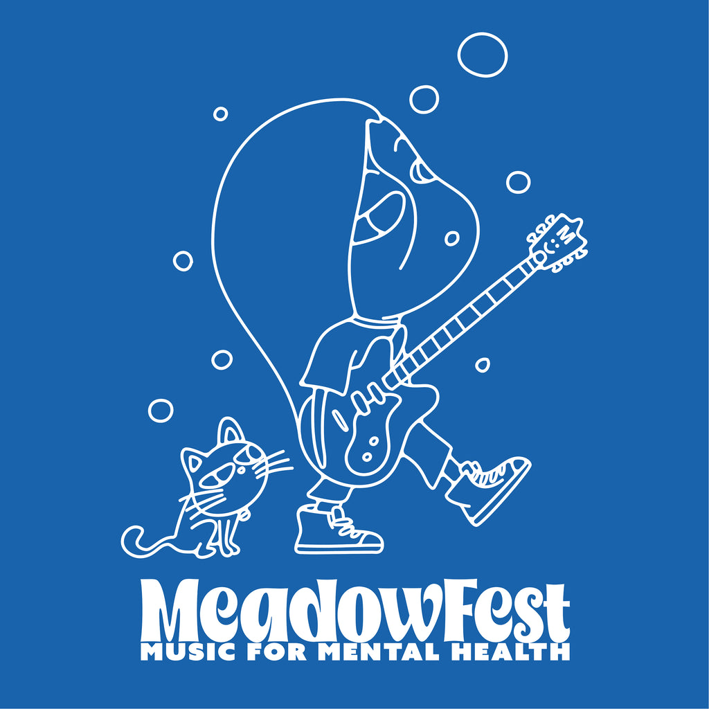 MeadowFest 2026 Bandana Blue - PRE-SALE / SHIPS WEEK OF Aug 18th