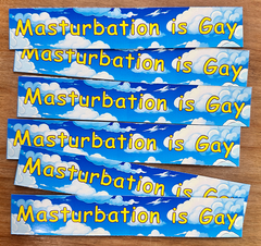 Masturbation is Gay