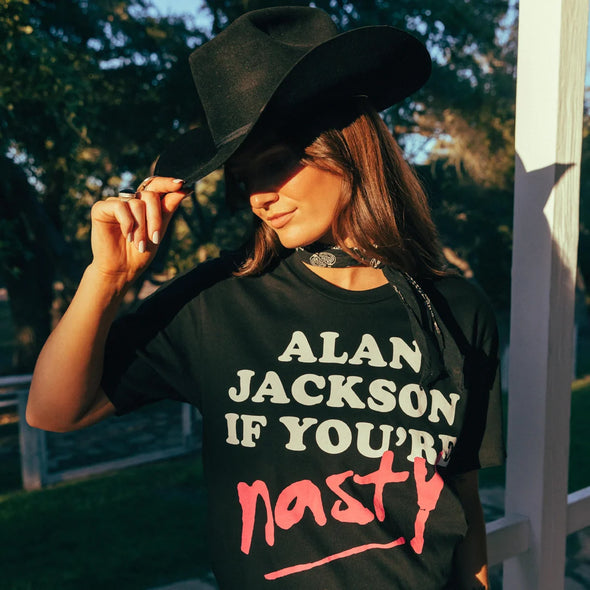 Mister Jackson If Ur Nasty Black Unisex Tee